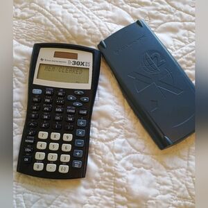 Texas Instruments TI-30X IIS Calculator in Black and White